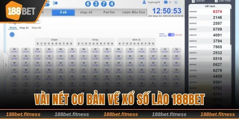 Giới thiệu một số nét cơ bản về xổ số Lào 188bet 