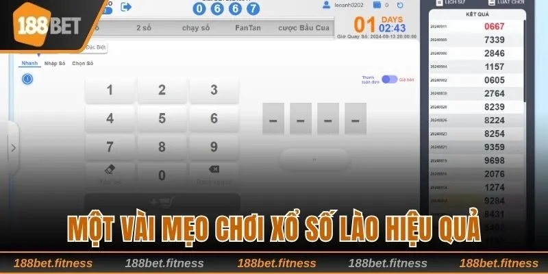 Tìm hiểu 3 mẹo cá cược lô đề 188bet hiệu quả nhất 